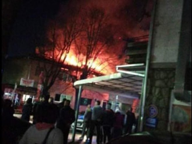 Srbac - požar - Foto: RTRS Srbac - požar - Foto: RTRS