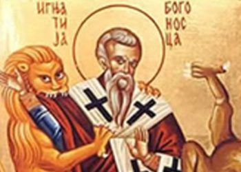 Sveti Bogonosac - Ignjatije (foto:vesti.rs) - Foto: Vijesti