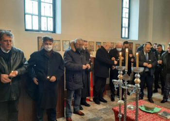 Parastos u Višegradu (foto: SRNA)