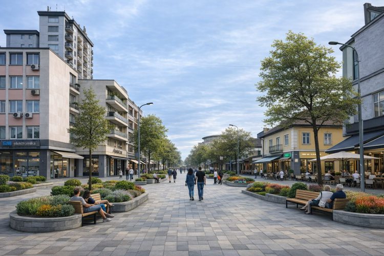 Gradiška, šetalište, vidovdanska, AI