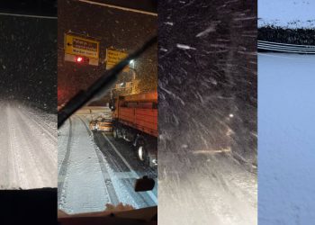 Snijeg, Slovenija, Maribor, Putevi