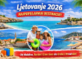 ljetovanje ljeto 2026 more putovanje