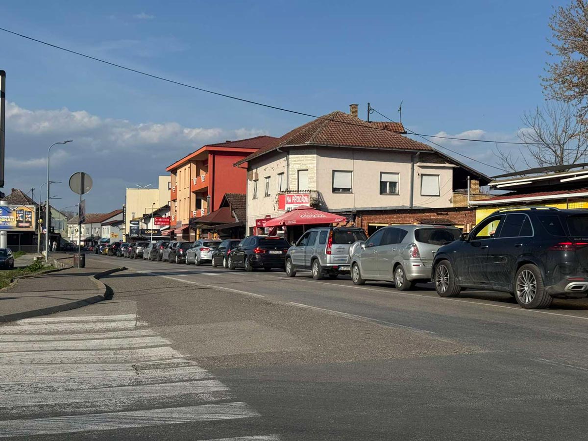 Granica, prelaz, Gradišča, gužva