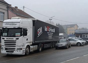 Protest vozača kamiona