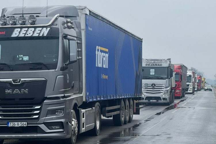 Kamioni, protest BiH