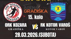 rukomet, utakmica, ork kozara, kotor varoš